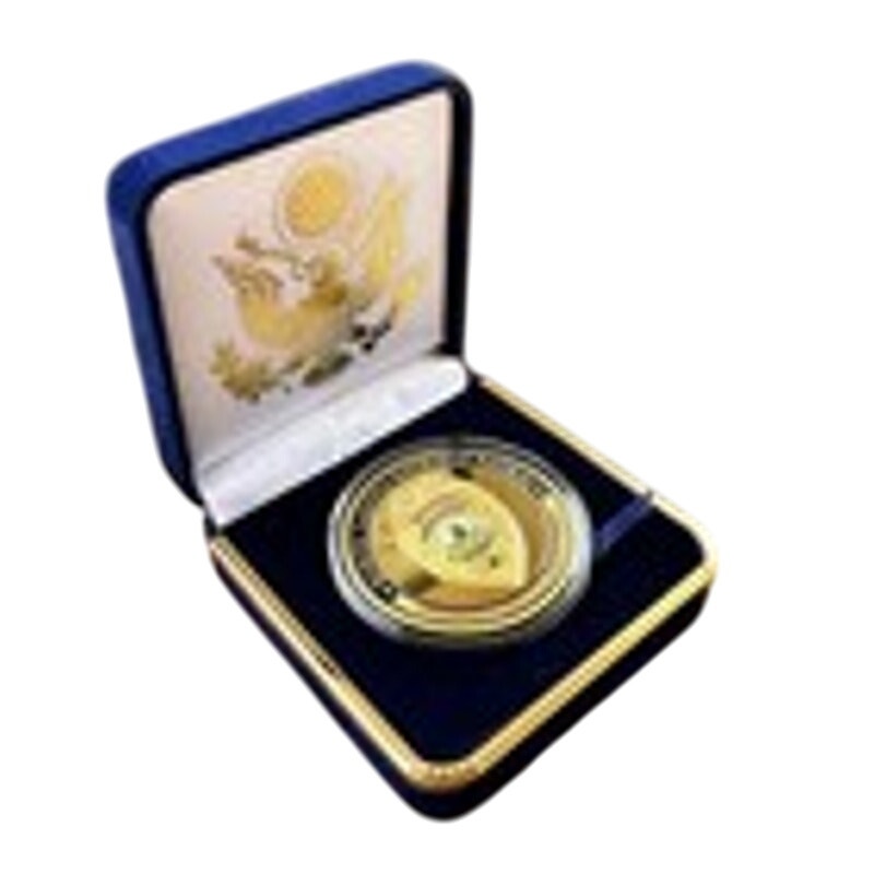 Department of Energy (DOE) Challenge Coin With Blue Velvet Case. Fast Shipping!