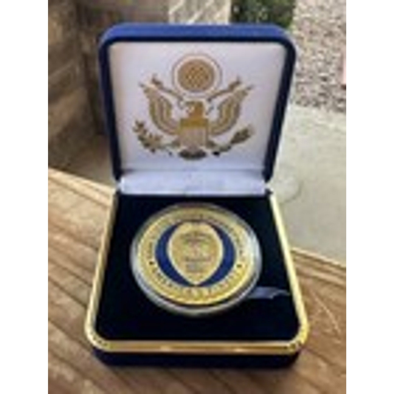 Copied - SAN DIEGO Police Department Challenge Coin "America's Finest" With Velvet Case