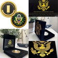 US ARMY 2LT SECOND (2ND) LIEUTENANT Challenge Coin With Retirement Award