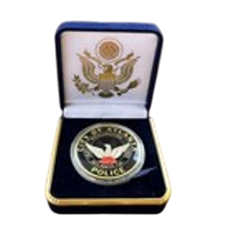 Department of Energy (DOE) Challenge Coin With Blue Velvet Case. Fast Shipping!