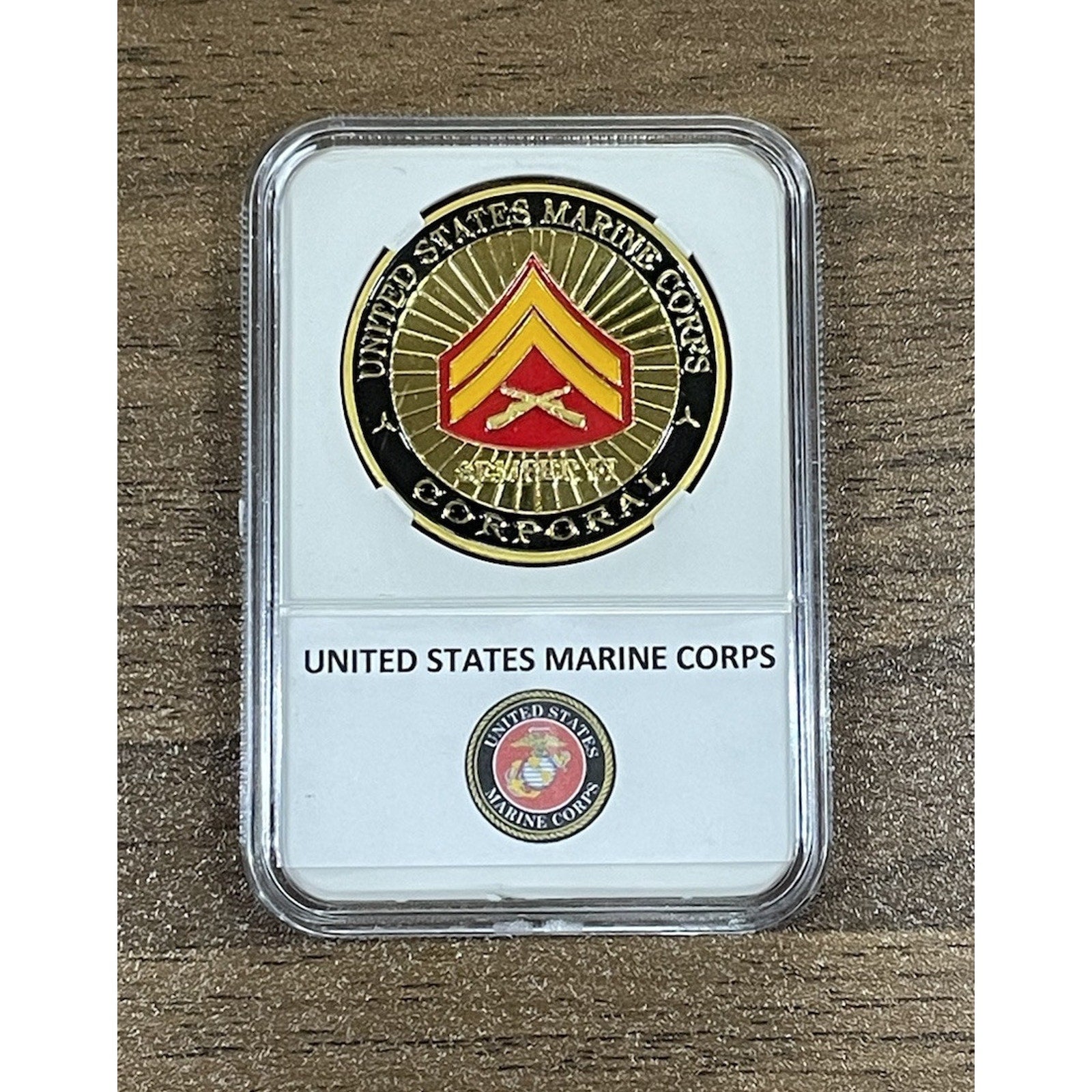 CORPORAL E-4 Rank USMC Marine Corps NCO Official LIC 23125