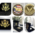 U S AIR FORCE F-22 RAPTOR Challenge Coin USA AF