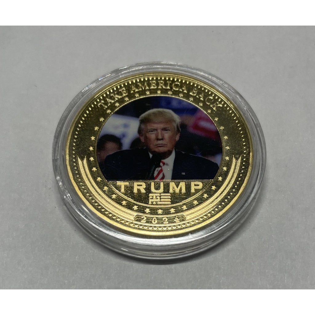 24k Gold Coin Donald Trump