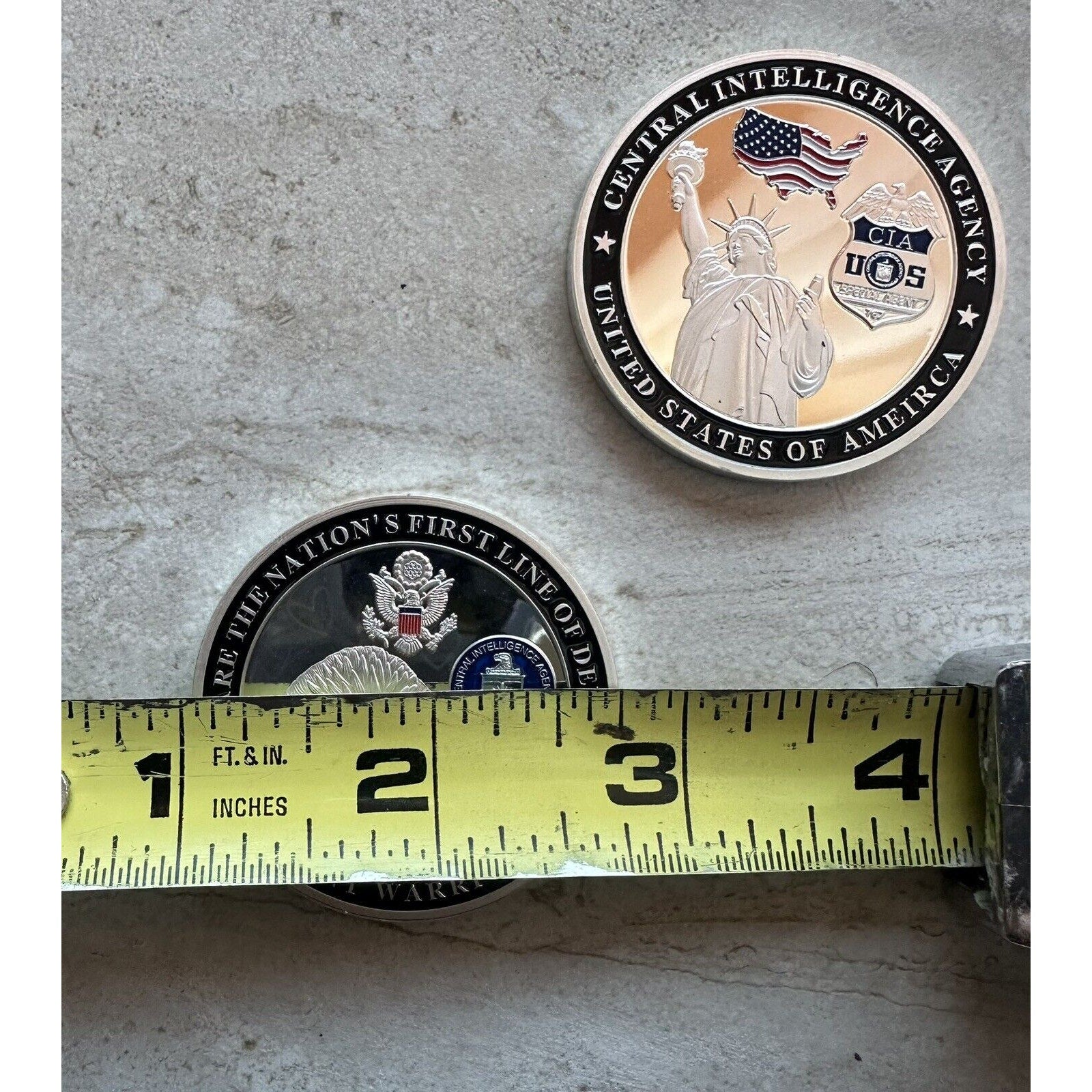 USA CIA We Are The Nation's Fl Challenge Coin US