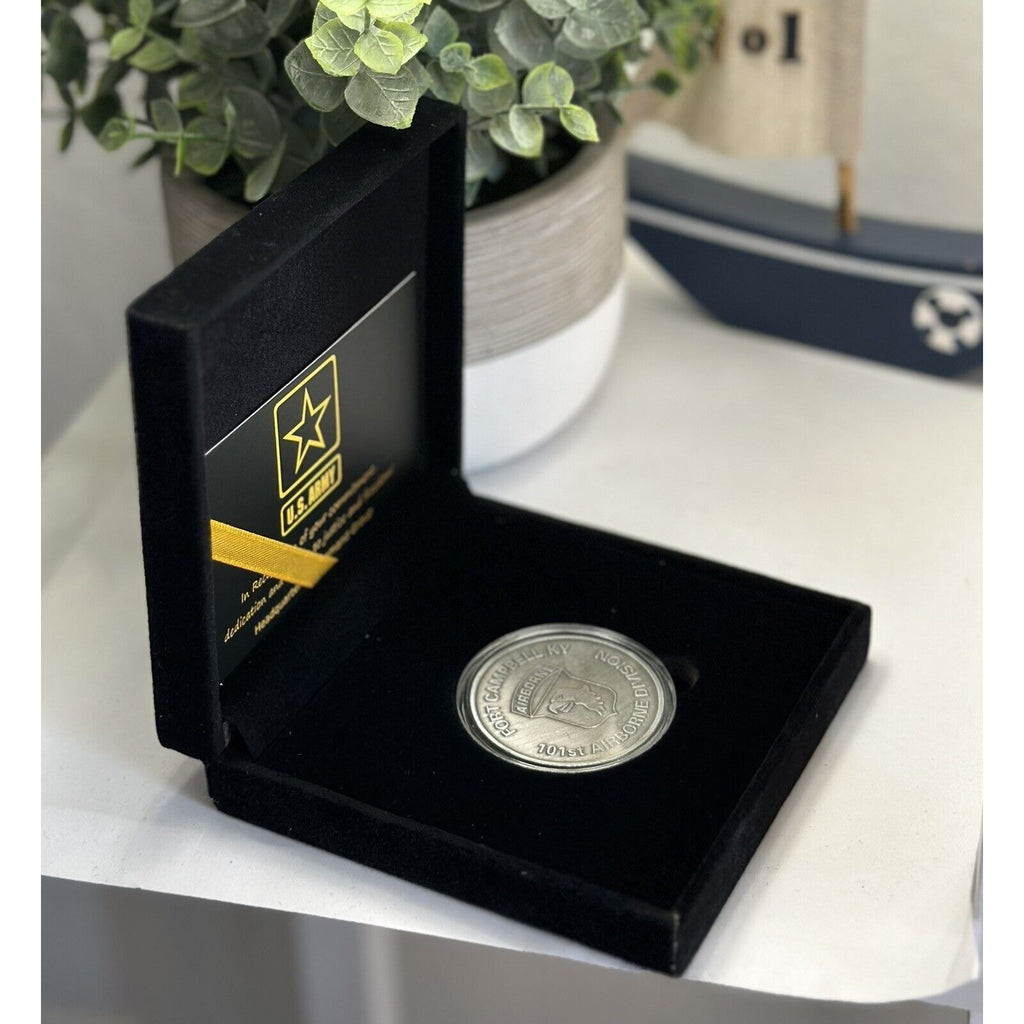 US ARMY 45th INFANTRY DIVISION Challenge Coin w/ Presentation Box
