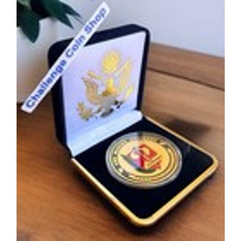Department of Energy (DOE) Challenge Coin With Blue Velvet Case. Fast Shipping!