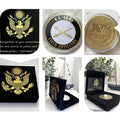 U S ARMY Field Artillery Combat Queen Of Battle Challenge Coin USA ARMY