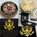 ST. LOUIS FIRE DEPT. Challenge Coin With Retirement Award