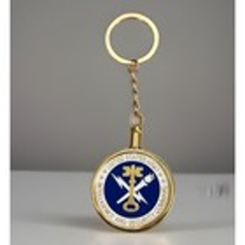 U S ARMY INTELLIGENCE & SECURITY COMMAND (INSCOM) Challenge Coin Keychain