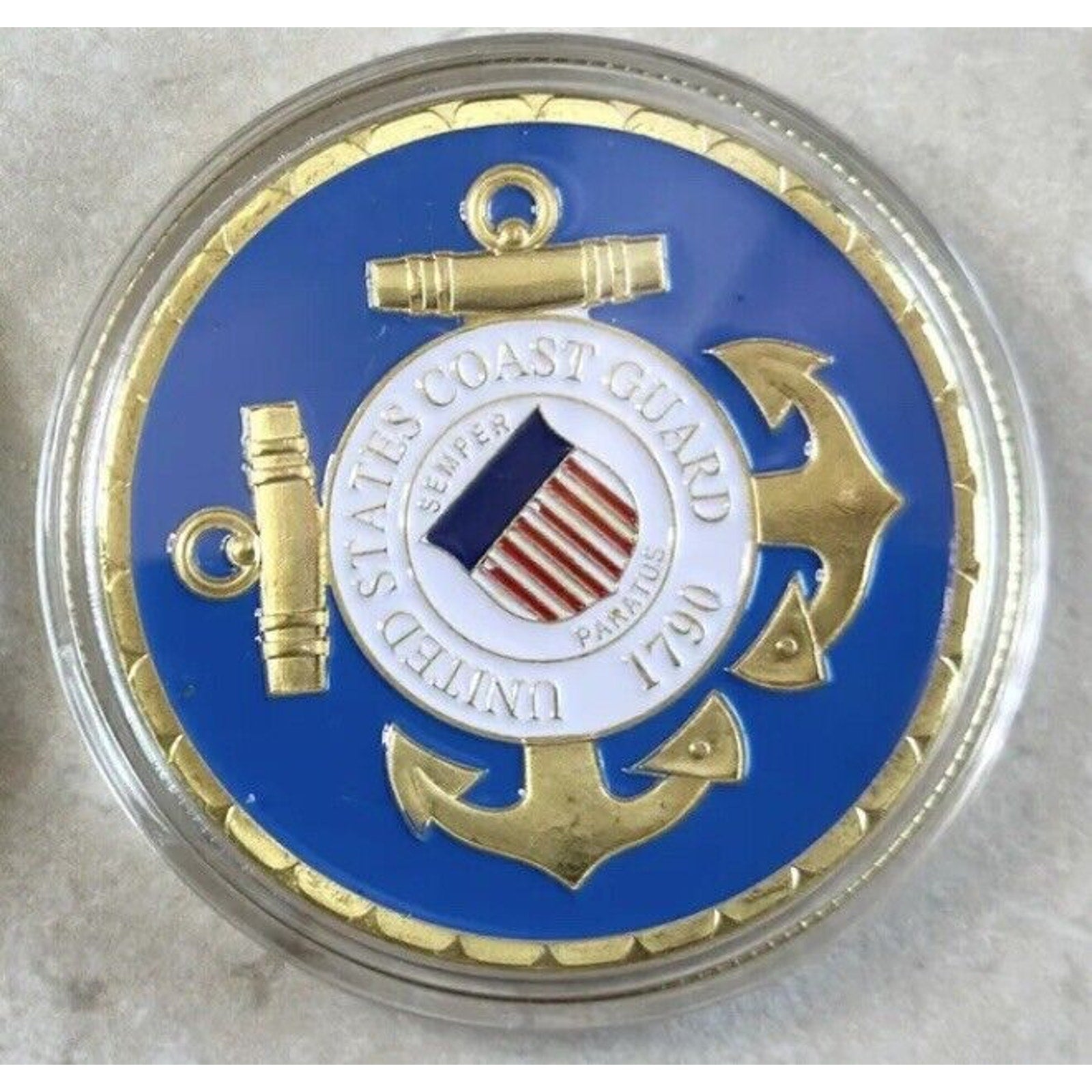 U.S. COAST GUARD Investigation Service Special Agent CHALLENGE COIN-USA