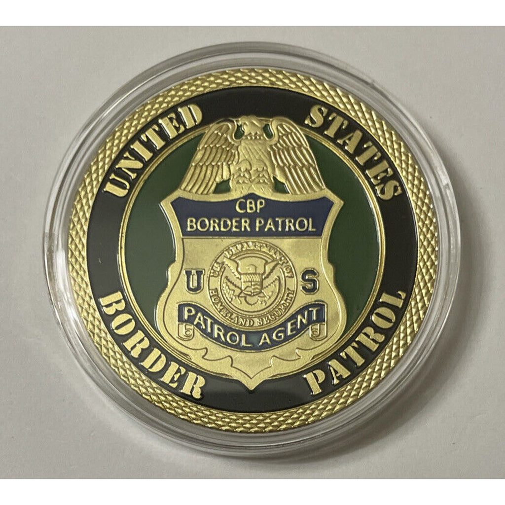 USA CBP Border Patrol Special Agent Dept of Home Land Security Challenge CoinUSA