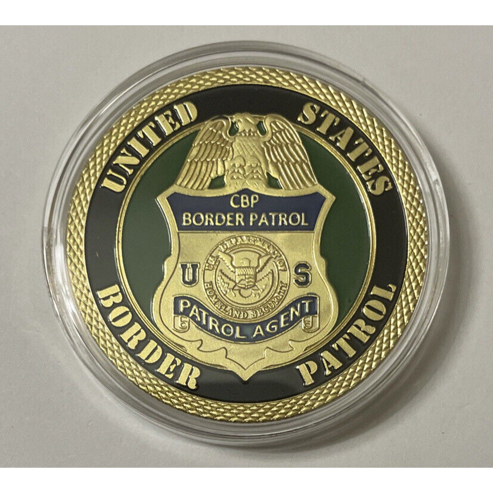 USA CBP Border Patrol Special Agent Dept of Home Land Security Challenge CoinUSA
