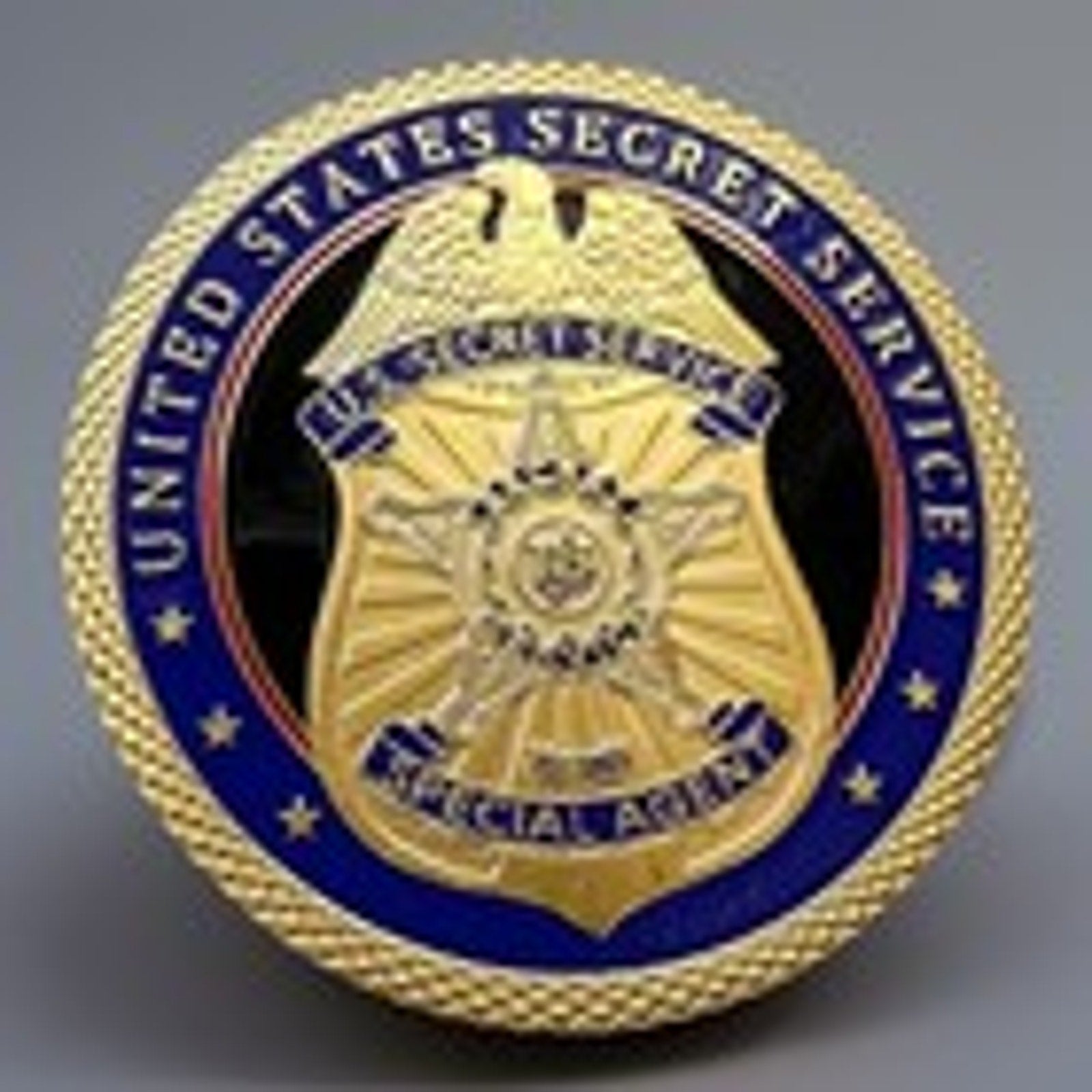 Copied - UNITED STATES SECRET SERVICE SPECIAL AGENT CHALLENGE COIN WITH BEAUTIFUL CASE
