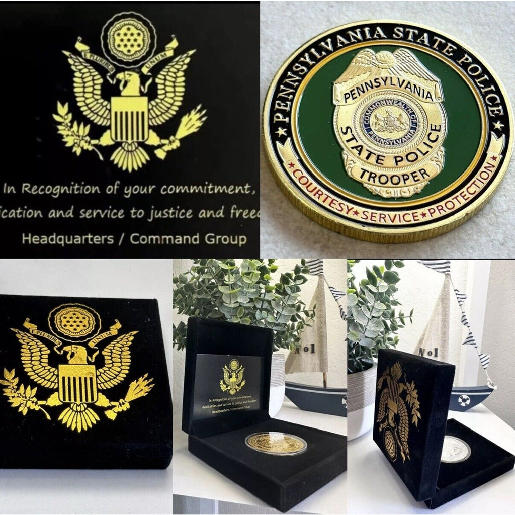 PENNSYLVANIA STATE POLICE Officer Department Challenge Coin
