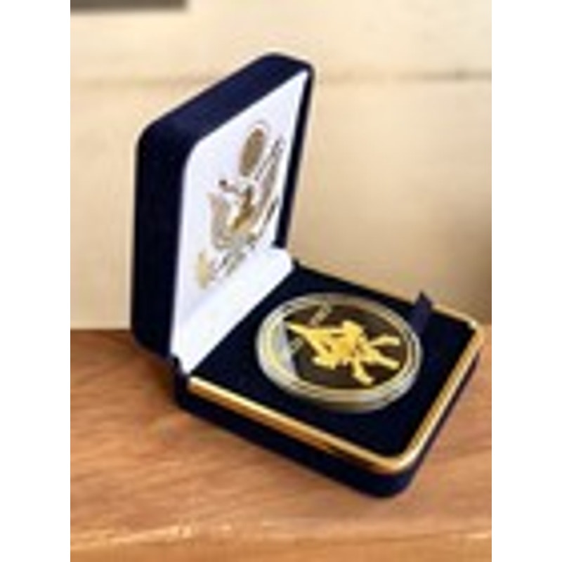 Department of Energy (DOE) Challenge Coin With Blue Velvet Case. Fast Shipping!