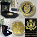 CITY OF SAN DIEGO POLICE DEPT Challenge Coin With Retirement Award