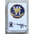 Navy Seal Team 6 MISSION ACCOMPLISHED !!! GAME OVER !!! Challenge Coin
