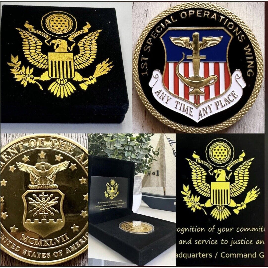 AIR FORCE 1st SPECIAL OPERATIONS WING Challenge Coin USA F