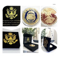 UNITED STATES US CAPITOL POLICE-Washington DC Challenge Coin W/ Velvet Case