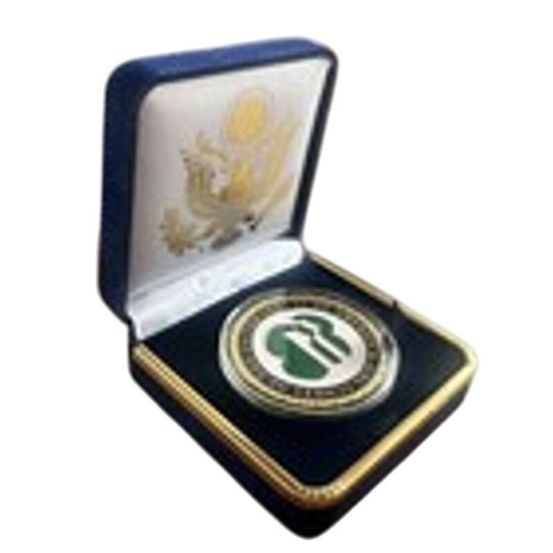 Department of Energy (DOE) Challenge Coin With Blue Velvet Case. Fast Shipping!