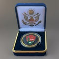 Copied - United States National Park Service Challenge Coin With Blue Case. Fast Shipping