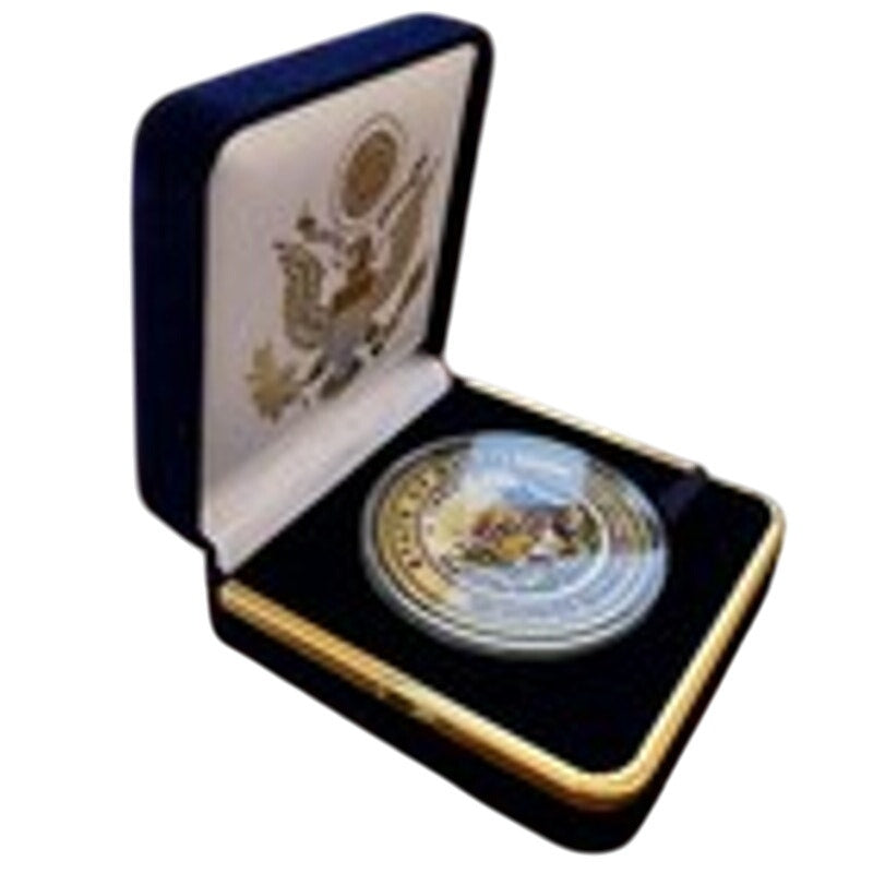 Department of Energy (DOE) Challenge Coin With Blue Velvet Case. Fast Shipping!