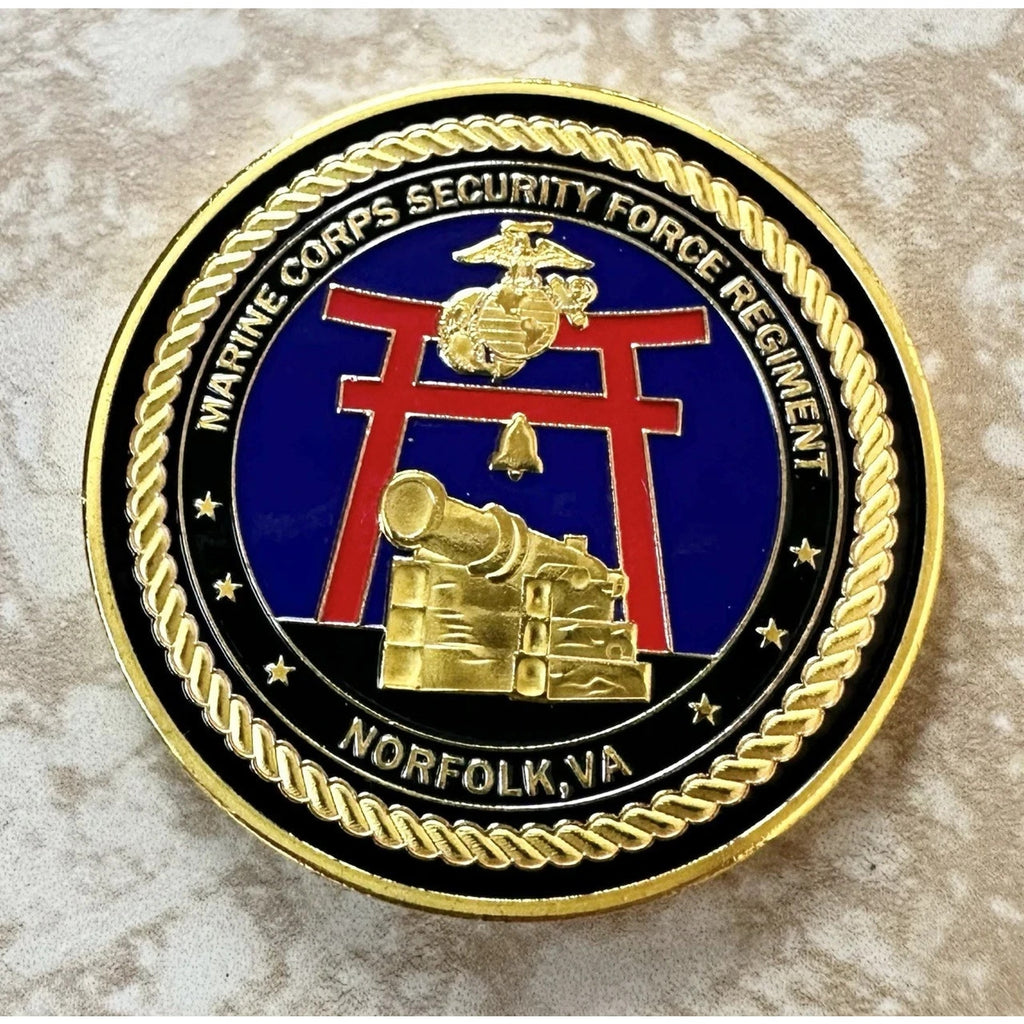 USMC Security Force Regiment Norfolk, VA ·FAST SHIPPING· w/ Achievement Award