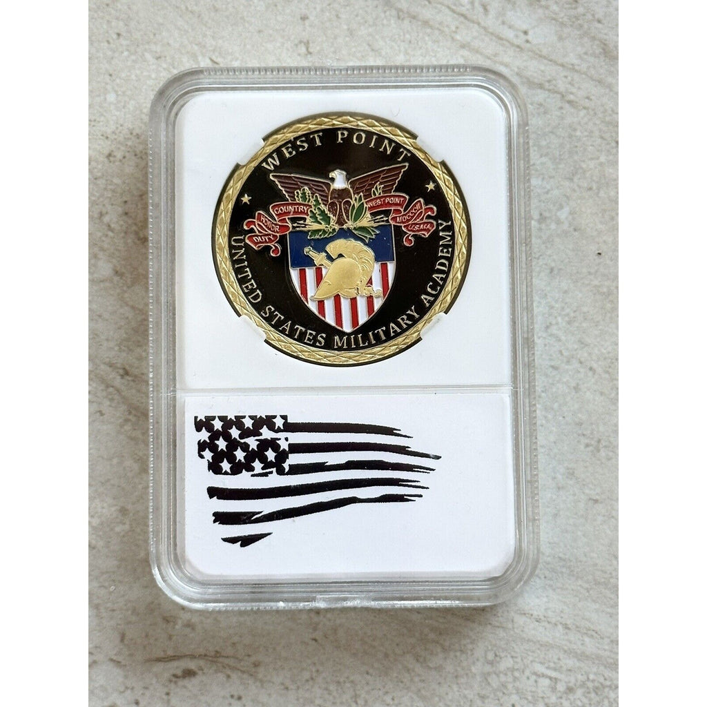 WEST POINT USMA Military Academy Challenge Coin-Fast Shipping , Nice Case