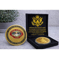 SAN DIEGO FIRE RESCUE DEPT Challenge Coin w/ Retirement Award