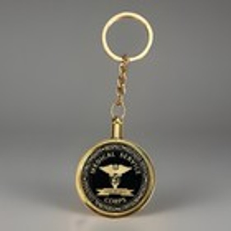 US ARMY MEDICAL SERVICE CORPS Challenge Coin Keychain. Fast shipping!