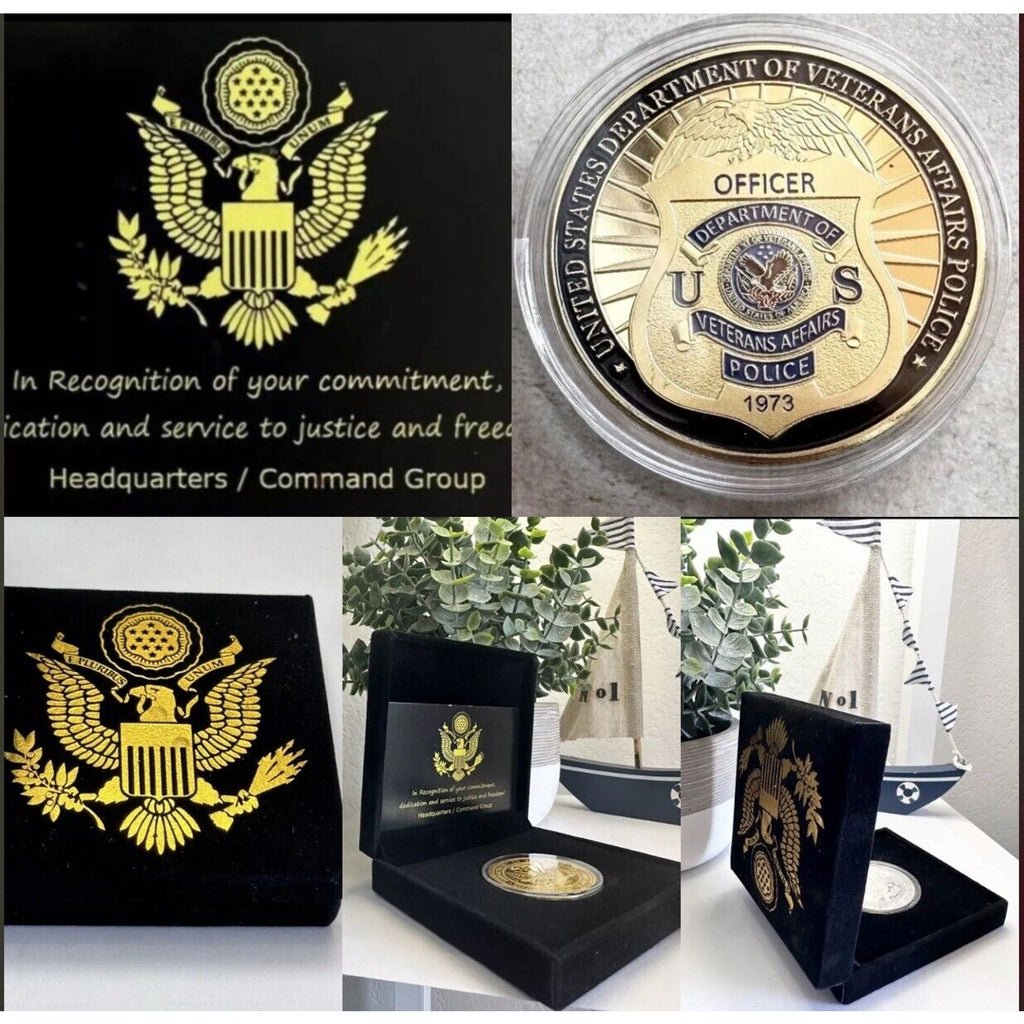 VA Officer Agent U S Dept of Veterans Affairs Police Challenge Coin