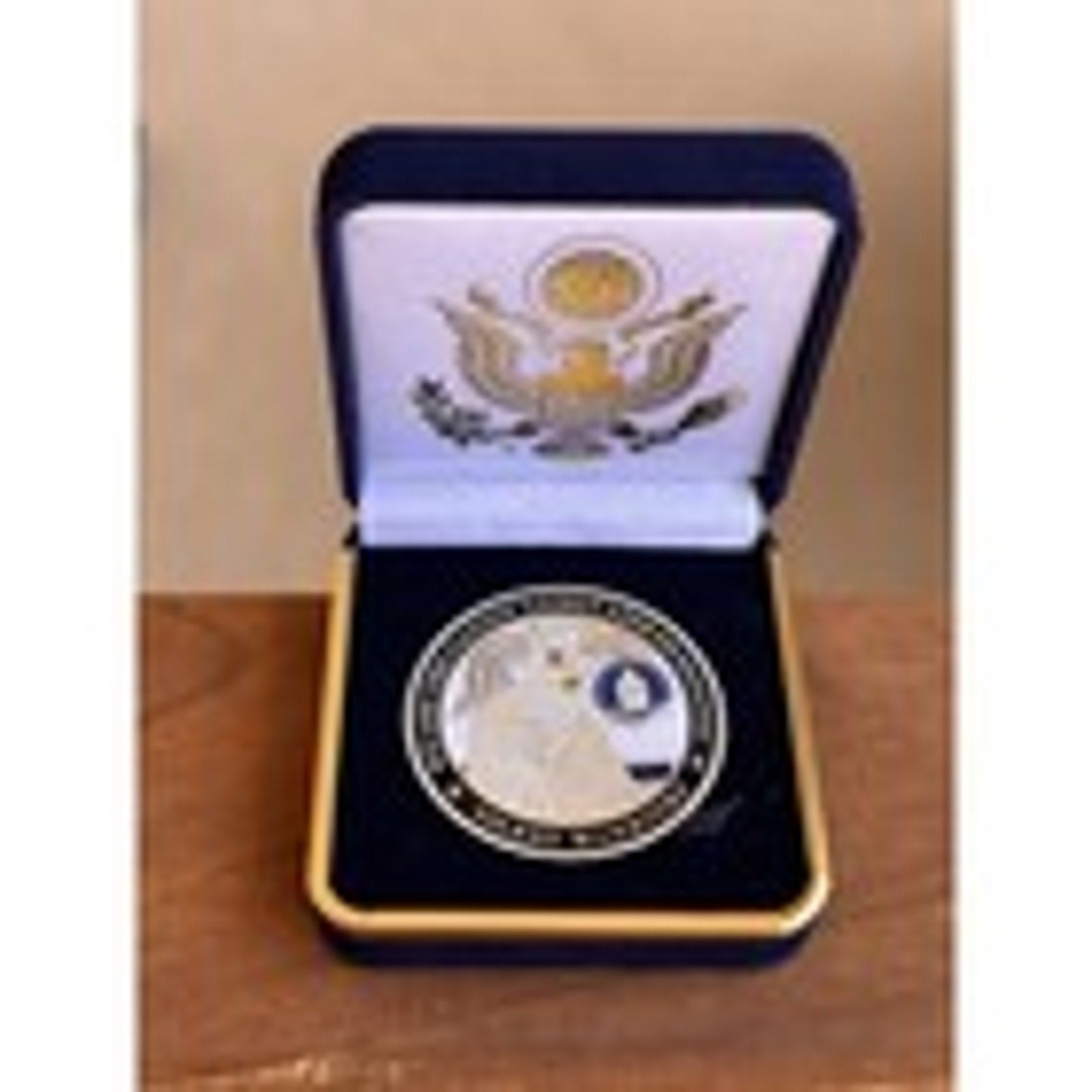 Copied - CIA We Are The Nation's First Line of Defense Silent Warriors Challenge Coin