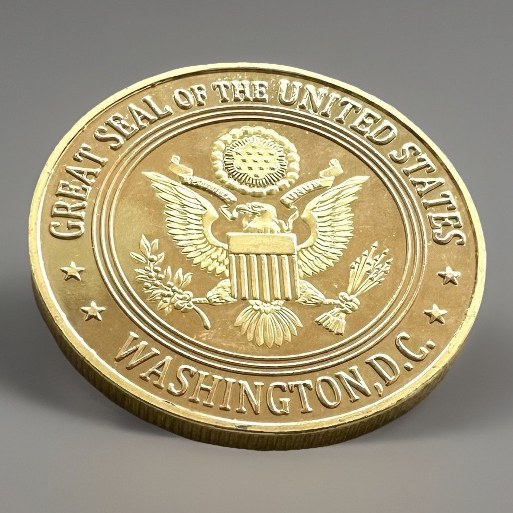 FOOD AND DRUG ADMINISTRATION (FDA) Challenge Coin With Blue Velvet Case
