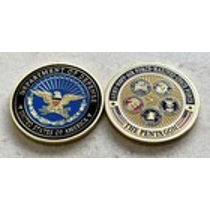 Department of Energy (DOE) Challenge Coin With Blue Velvet Case. Fast Shipping!