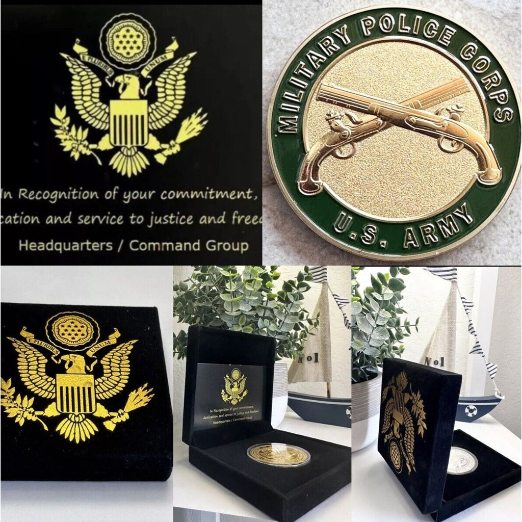 MILITARY POLICE Officer CHALLANGE COIN ARMY