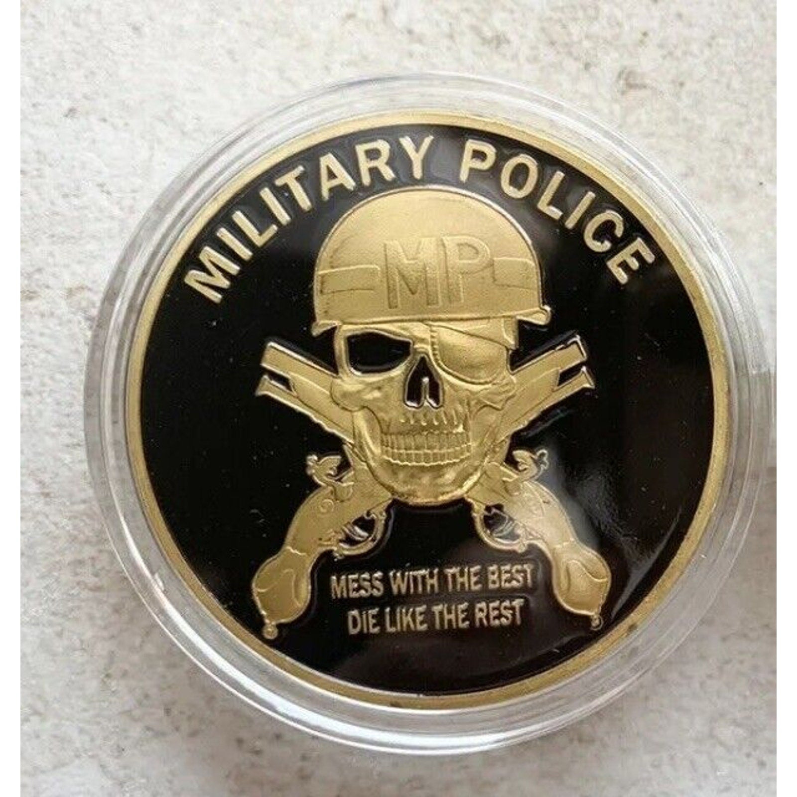 US MILITARY POLICE Office Department Army With Credential coin holder wallet