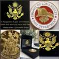 LOS ANGELES COUNTY FIRE DEPT Challenge Coin USA