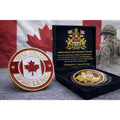 Canada Join Op United States D-Day 6th June 1944 Juno Beach w/ Retirement Award