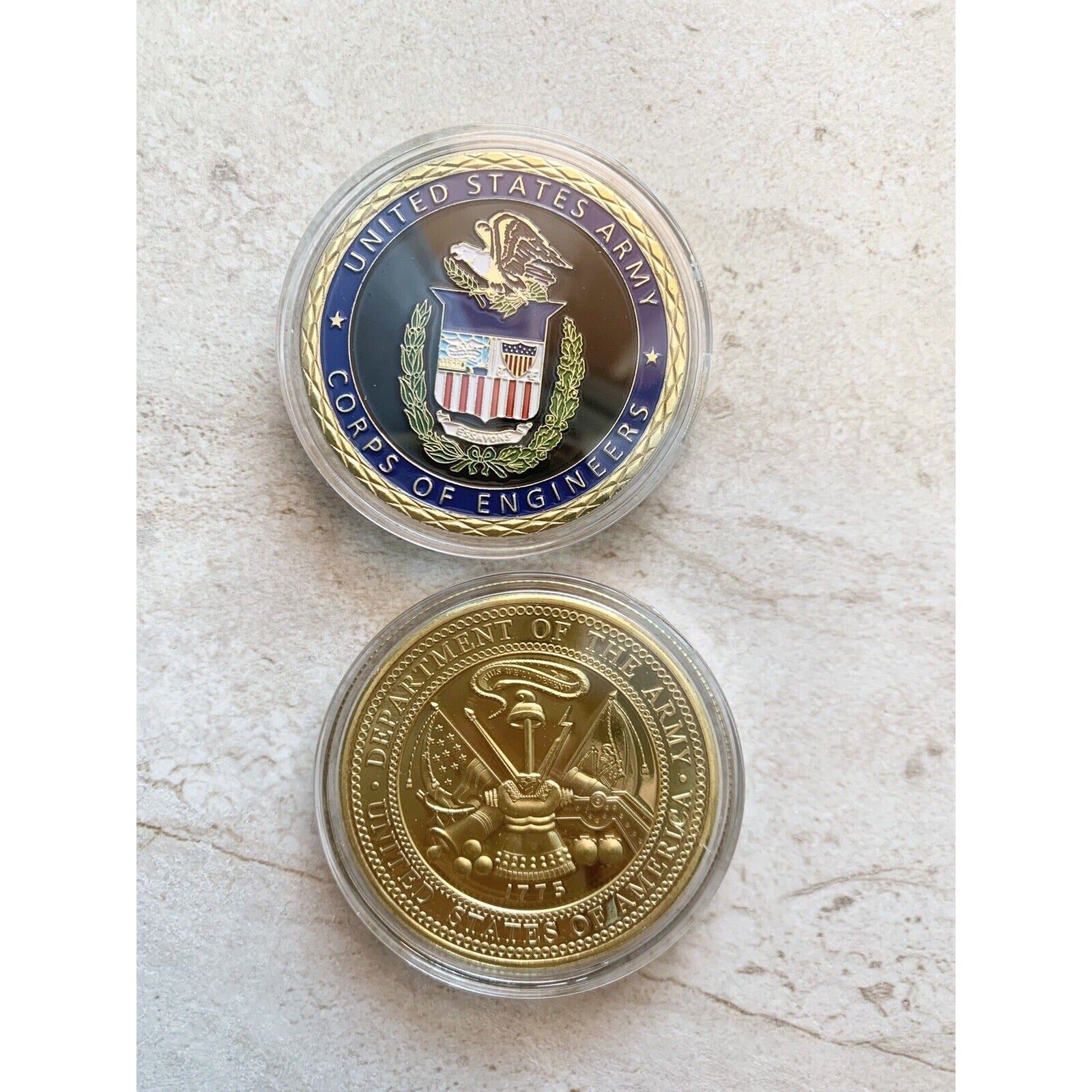 US ARMY Corps of Combat Engineers Branch Challenge Coin
