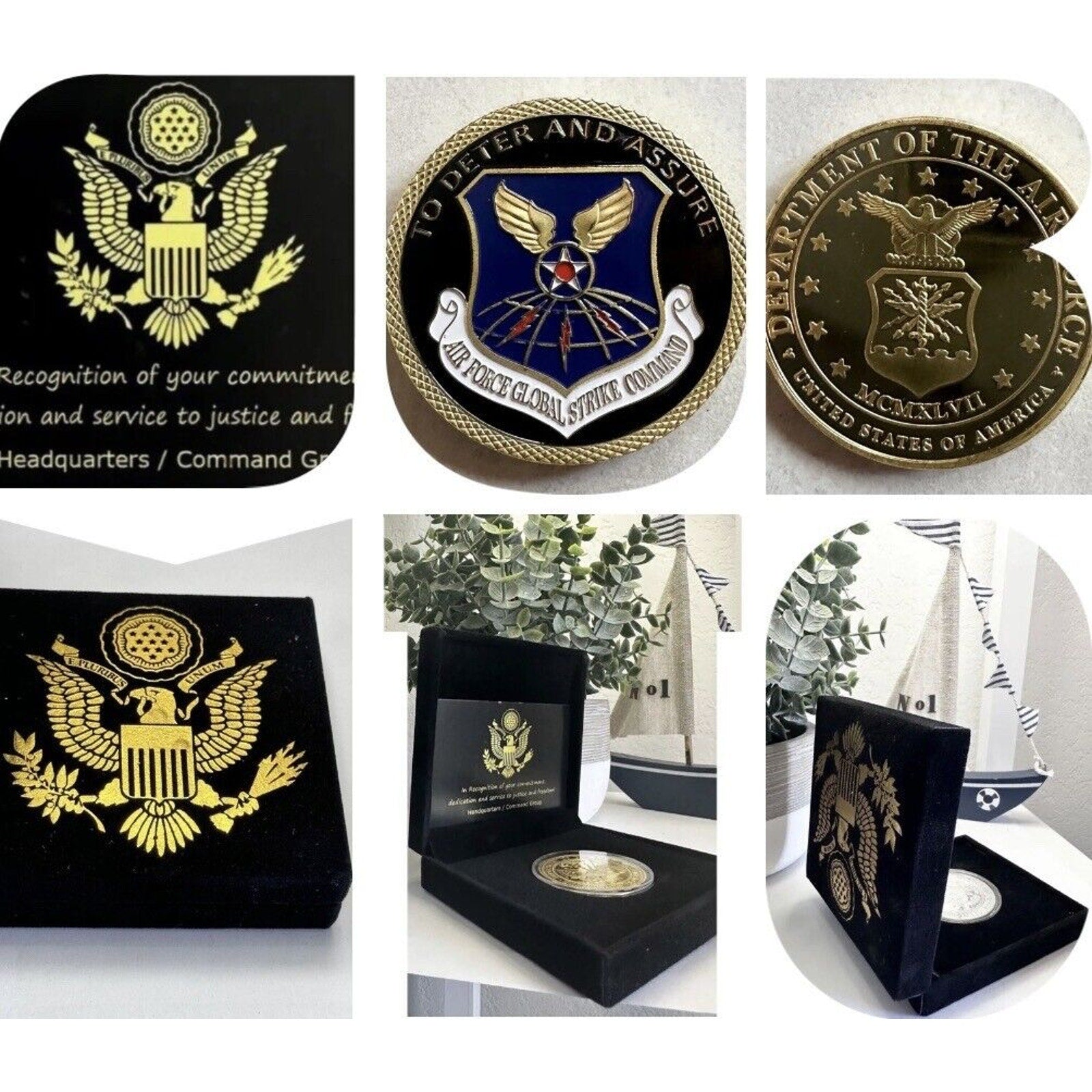 AIR FORCE GLOBAL STRIKE COMMAND Challenge Coin USA AF