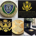 CITY OF HOUSTON Police Dept. Challenge Coin w/Retirement Award