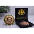 Los Angeles LA county sheriff LASD Police challenge coin w/ Retirement Award