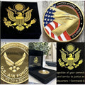U S AIR FORCE B-2 SPIRIT (Stealth Bomber) Challenge Coin USA F