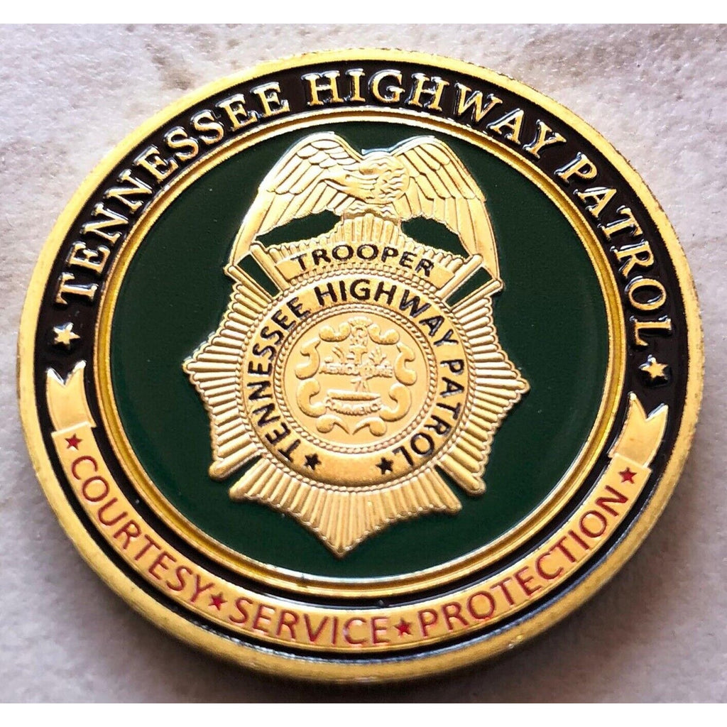 TENNESSEE HIGHWAY PATROL Challenge Coin
