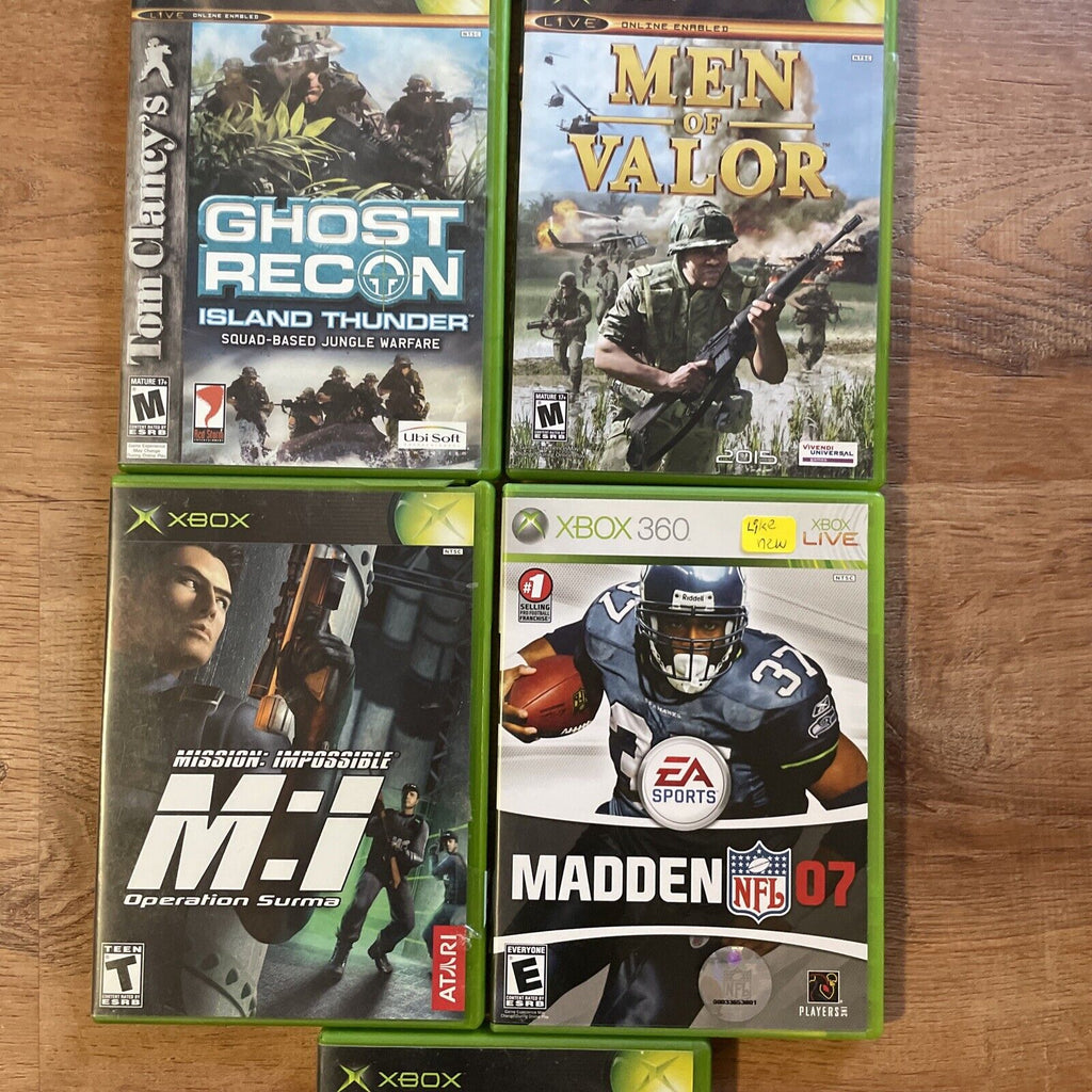 Xbox Games lot of 7