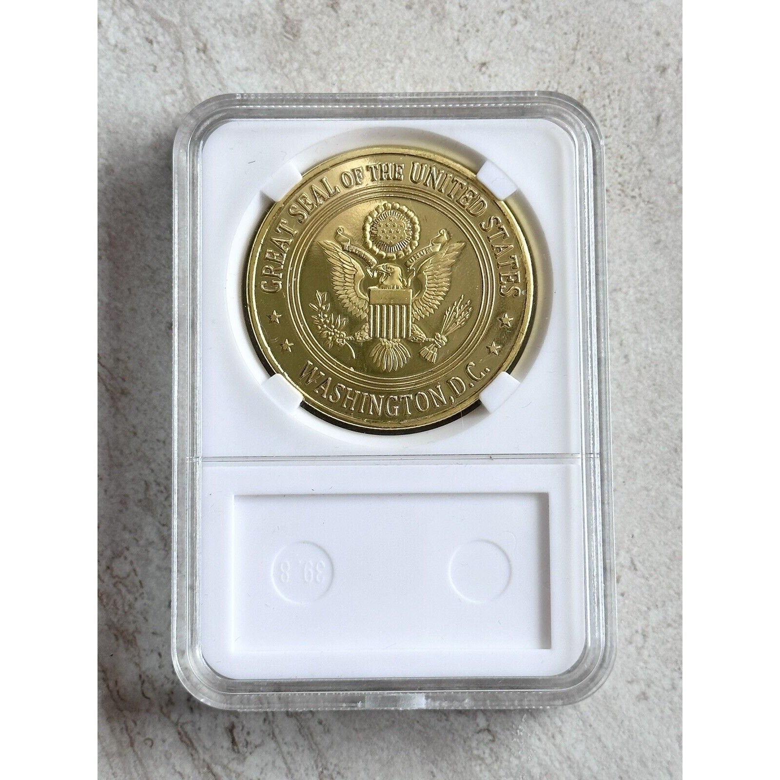 U S AIR FORCE AUXILIARY CIVIL AIR PATROL CAP-USAF USA Challenge Coin