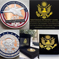 F-35 Lightning JSF USAF Air Force Navy Coin With Retirement Award