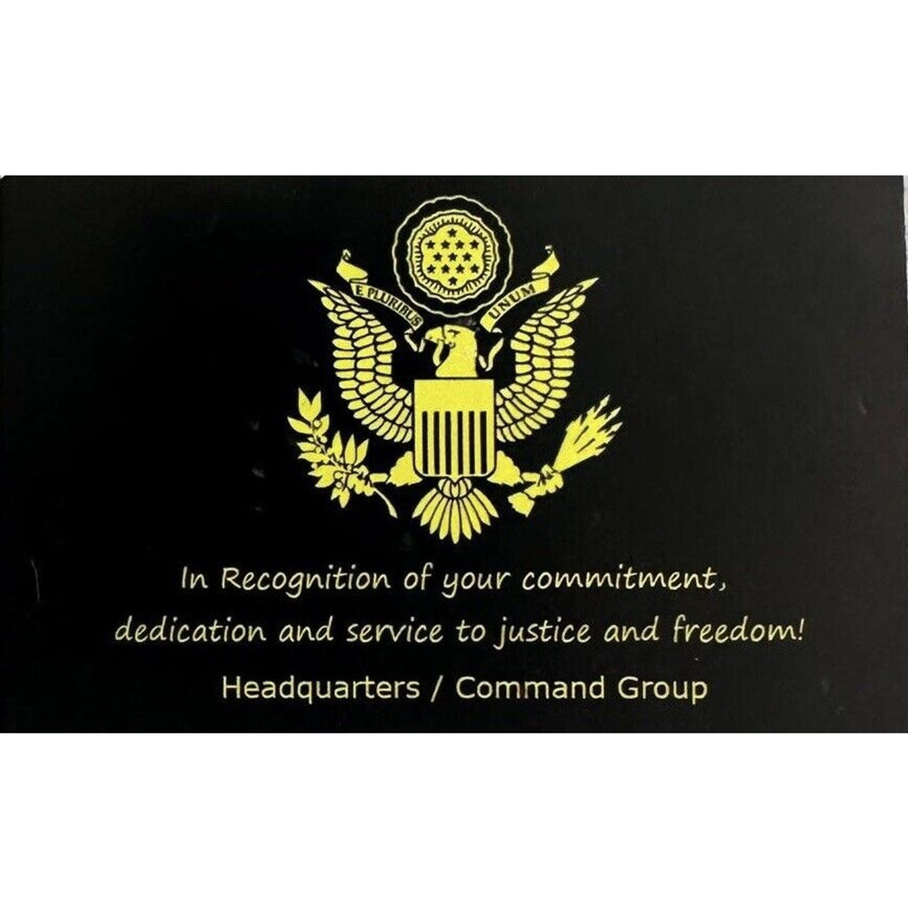 United States Department of Defense Challenge Coin USA