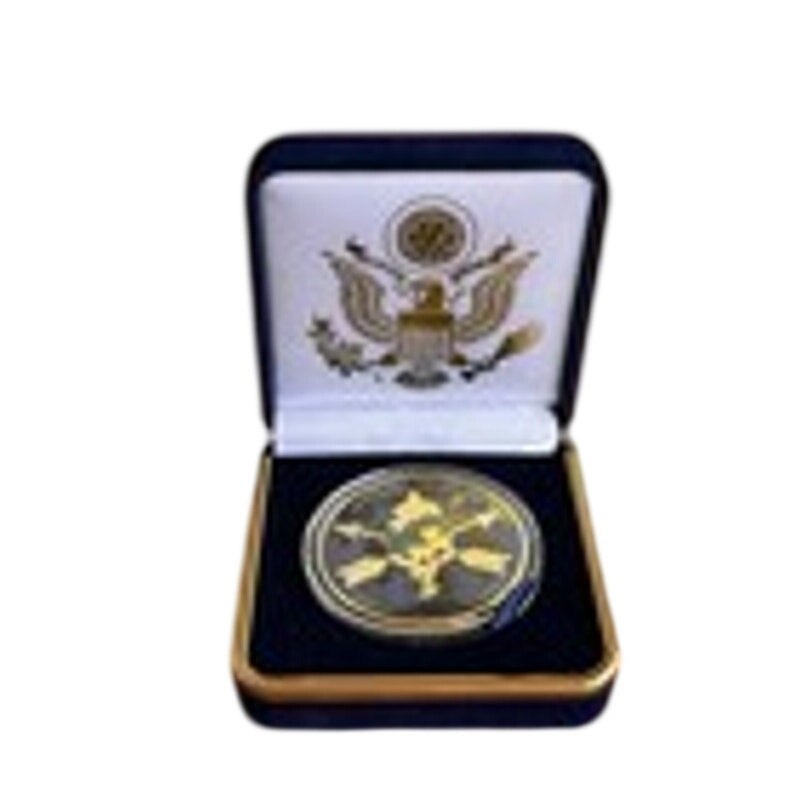 Department of Energy (DOE) Challenge Coin With Blue Velvet Case. Fast Shipping!