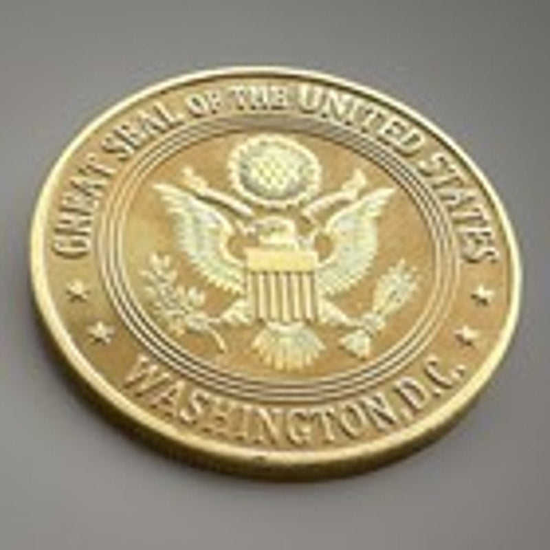 Department of Energy (DOE) Challenge Coin With Blue Velvet Case. Fast Shipping!